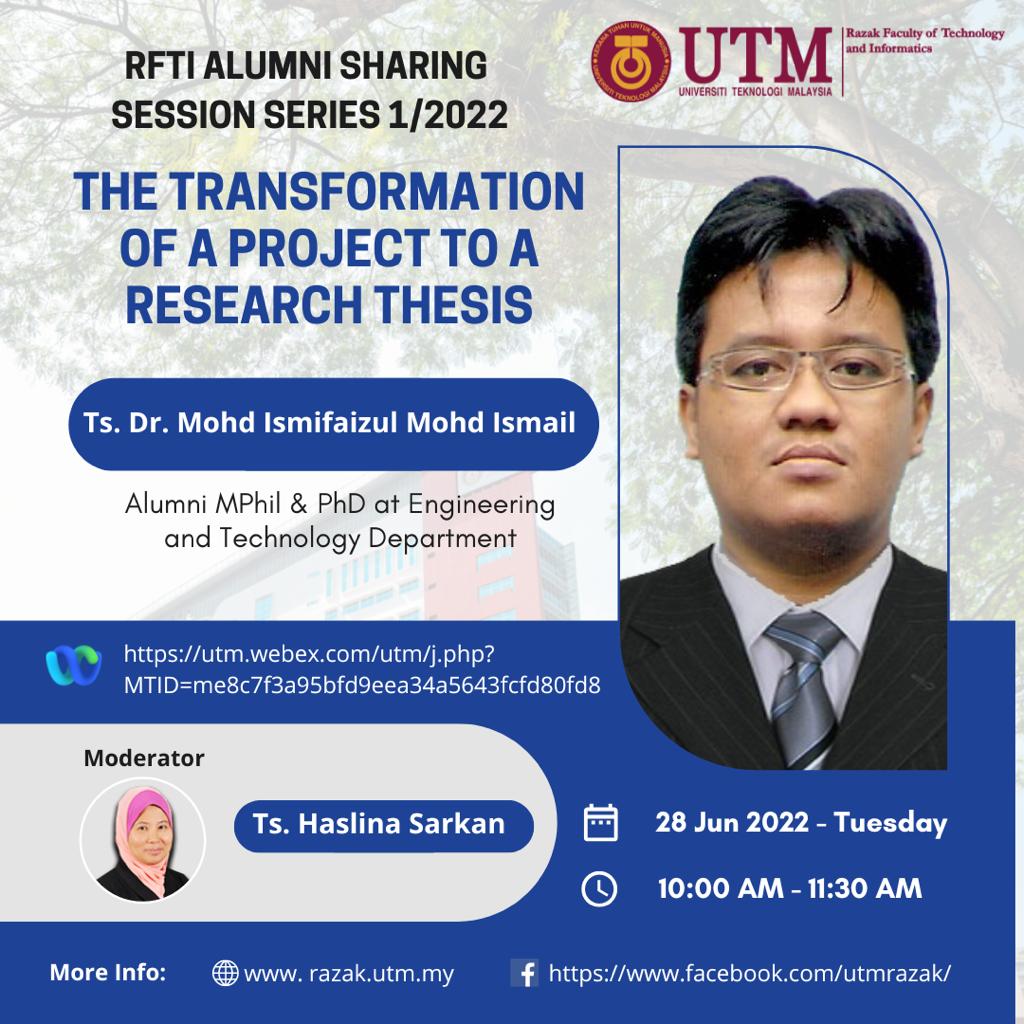 RFTI Alumni Sharing Session Series 1